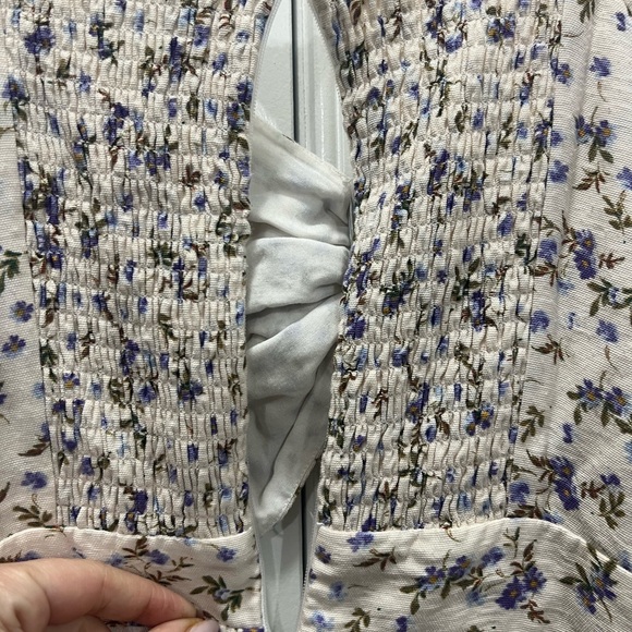 FLAWED MINKPINK Off White Hailey Midi Dress Size Medium $159 - Picture 10 of 11